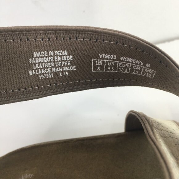 Rockport Romilly Gore Zip Python Print Sandals Size 8 - Picture 8 of 11